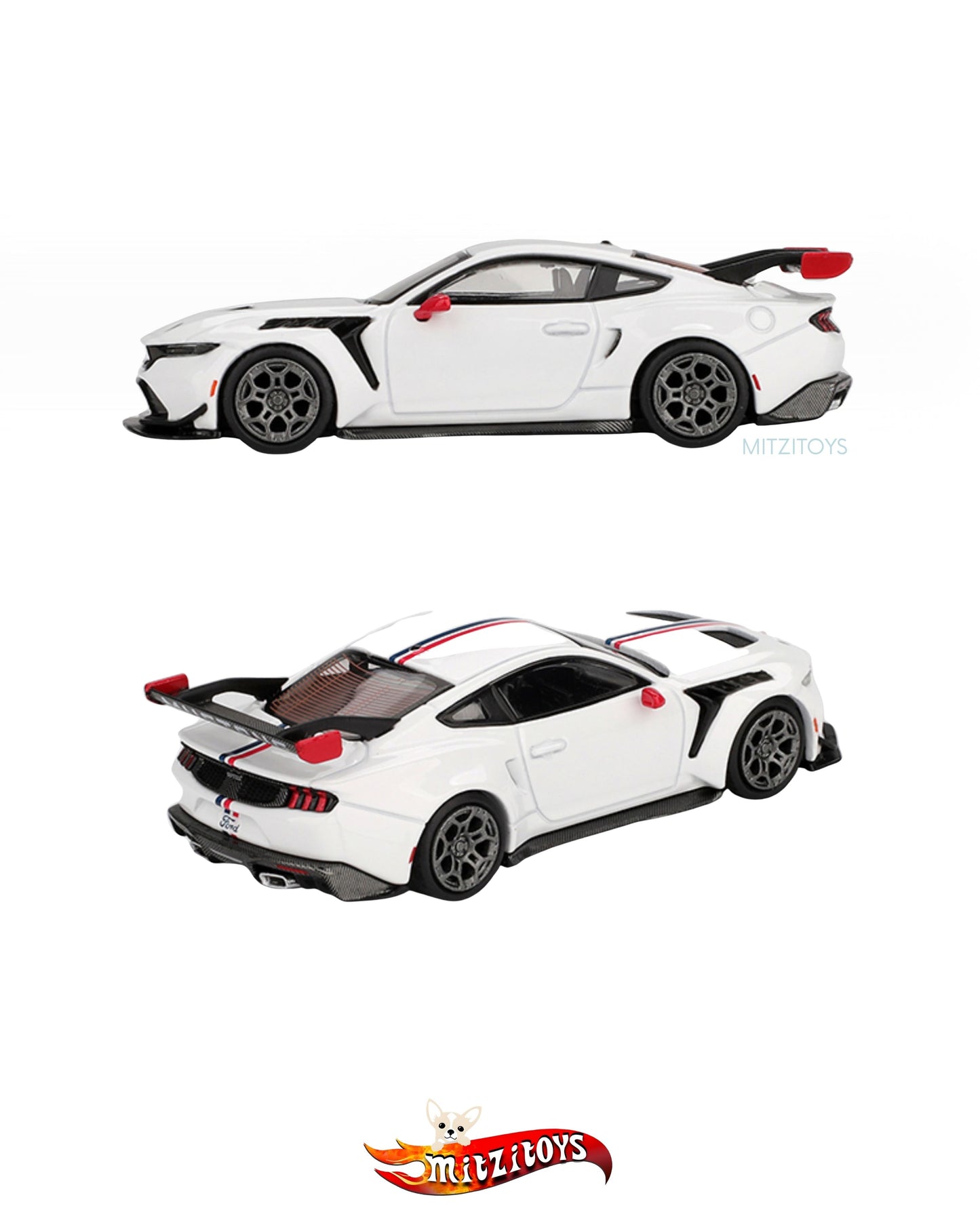 Ford Mustang GTD Spirit of America #1097 - MINI GT