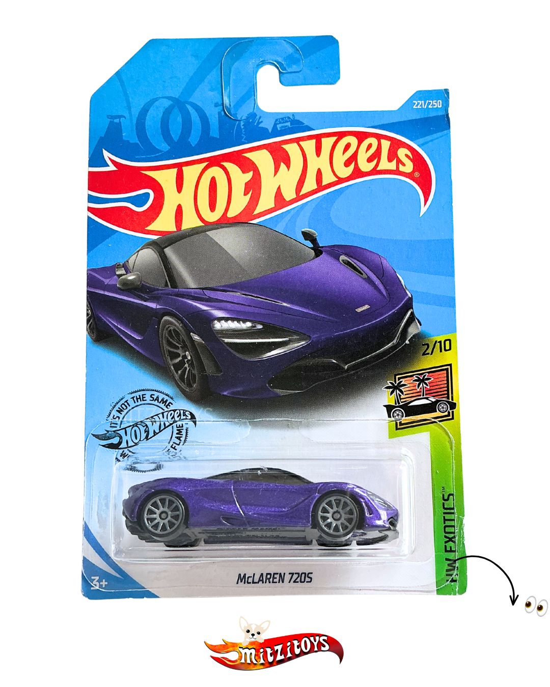 McLaren 720S (2/10) Detalle- Hot Wheels Básico: HW Exotics