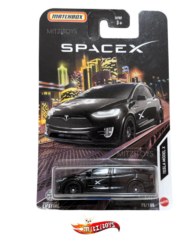 Tesla Model X Crew Transport Vehicle - Matchbox - SpaceX (75/100)