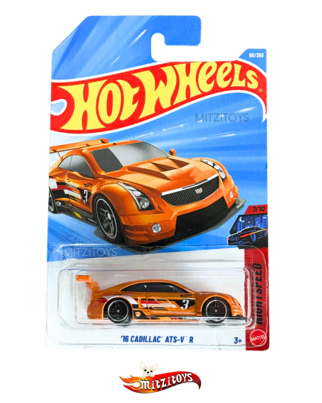 '16 Cadillac ATS-V R Naranja - Hot Wheels - Nightspeed (7/10)