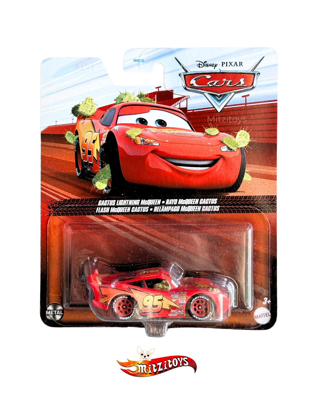 Cactus Lightning McQueen - Disney Pixar Cars
