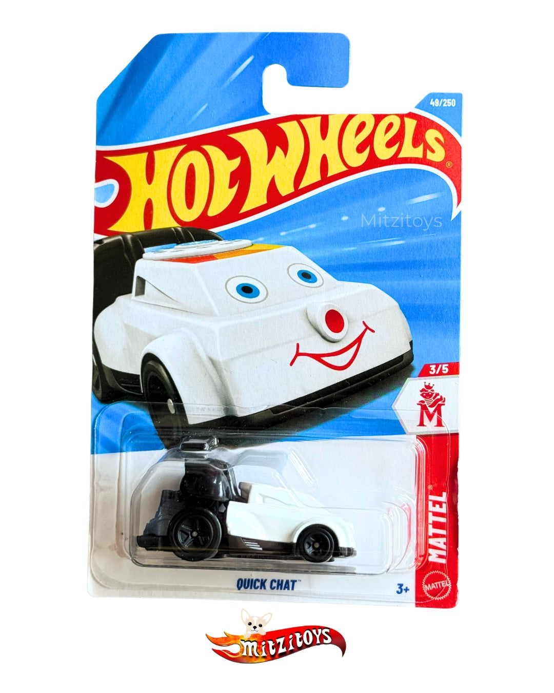 Quick Chat (49/250) (3/5) - Hot Wheels básico