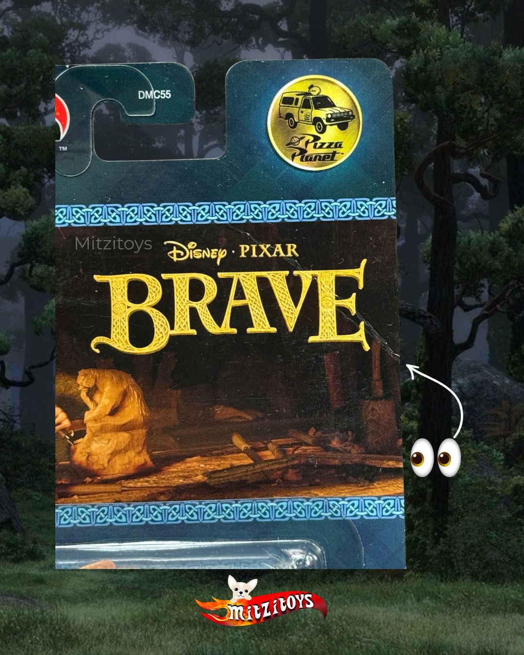 Pizza Planet Truck (Detalle) - Disney Pixar Brave - Pop Culture - Hot Wheels Premium