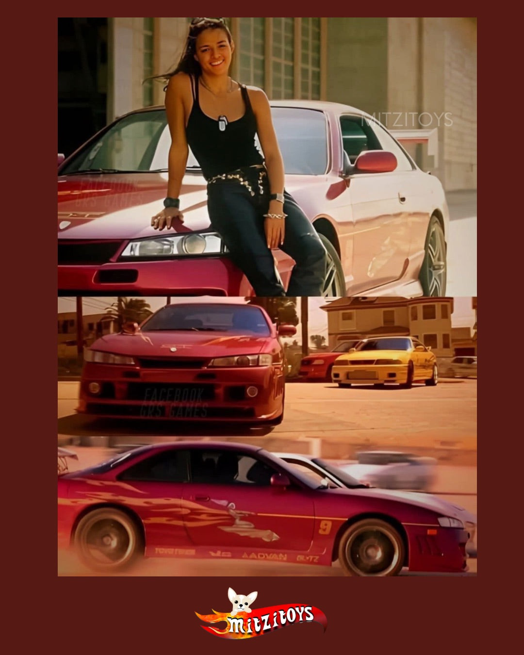 Nissan 240SX (S14) (1/5) - Fast & Furious - Hot Wheels Premium