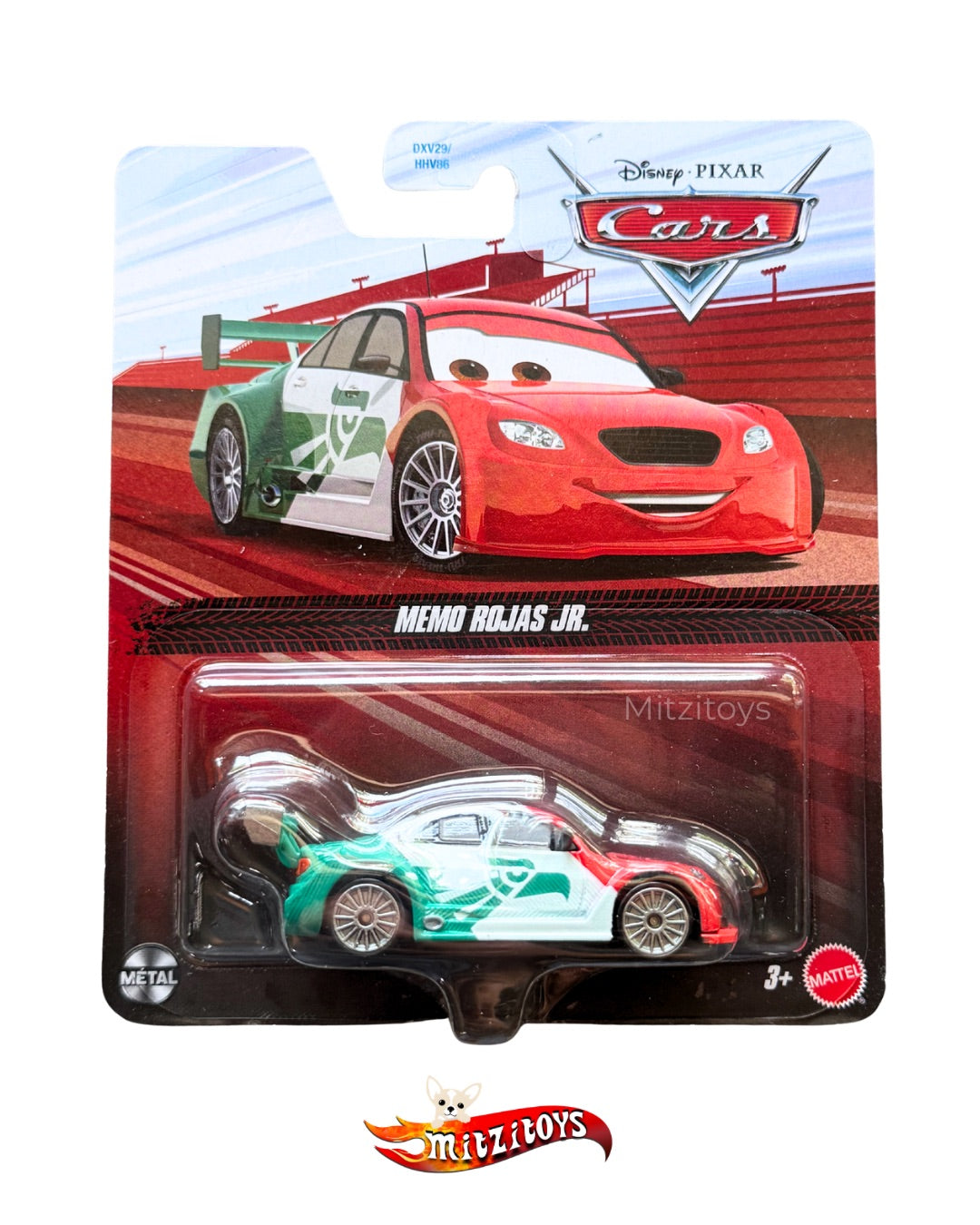 Memo Rojas Jr. - Disney Pixar Cars Diecast - Mattel
