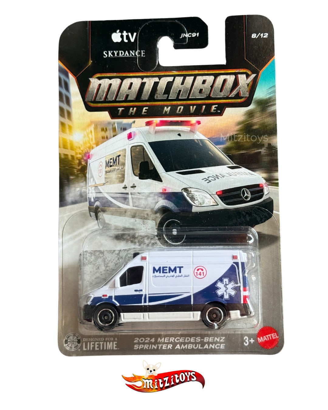 2024 Mercedes-Benz Sprinter Ambulance (8/12) - Apple TV+ Skydance / Matchbox The Movie - Matchbox