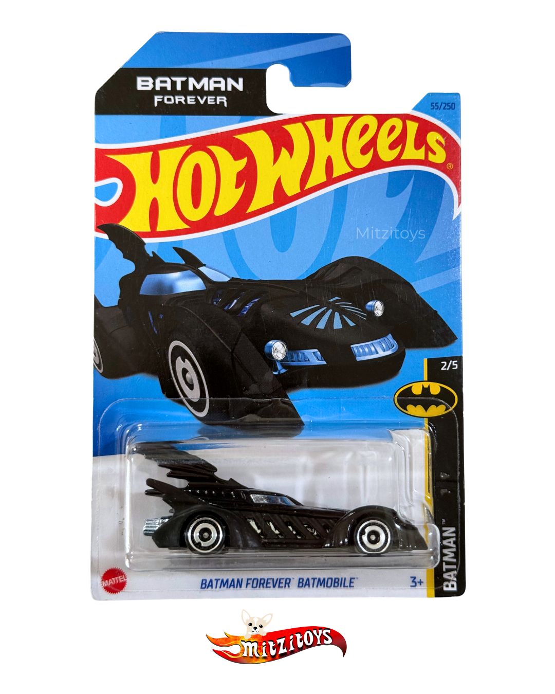 Batman Forever Batmobile (55/250) (2/5) - Batman - Hot Wheels básico