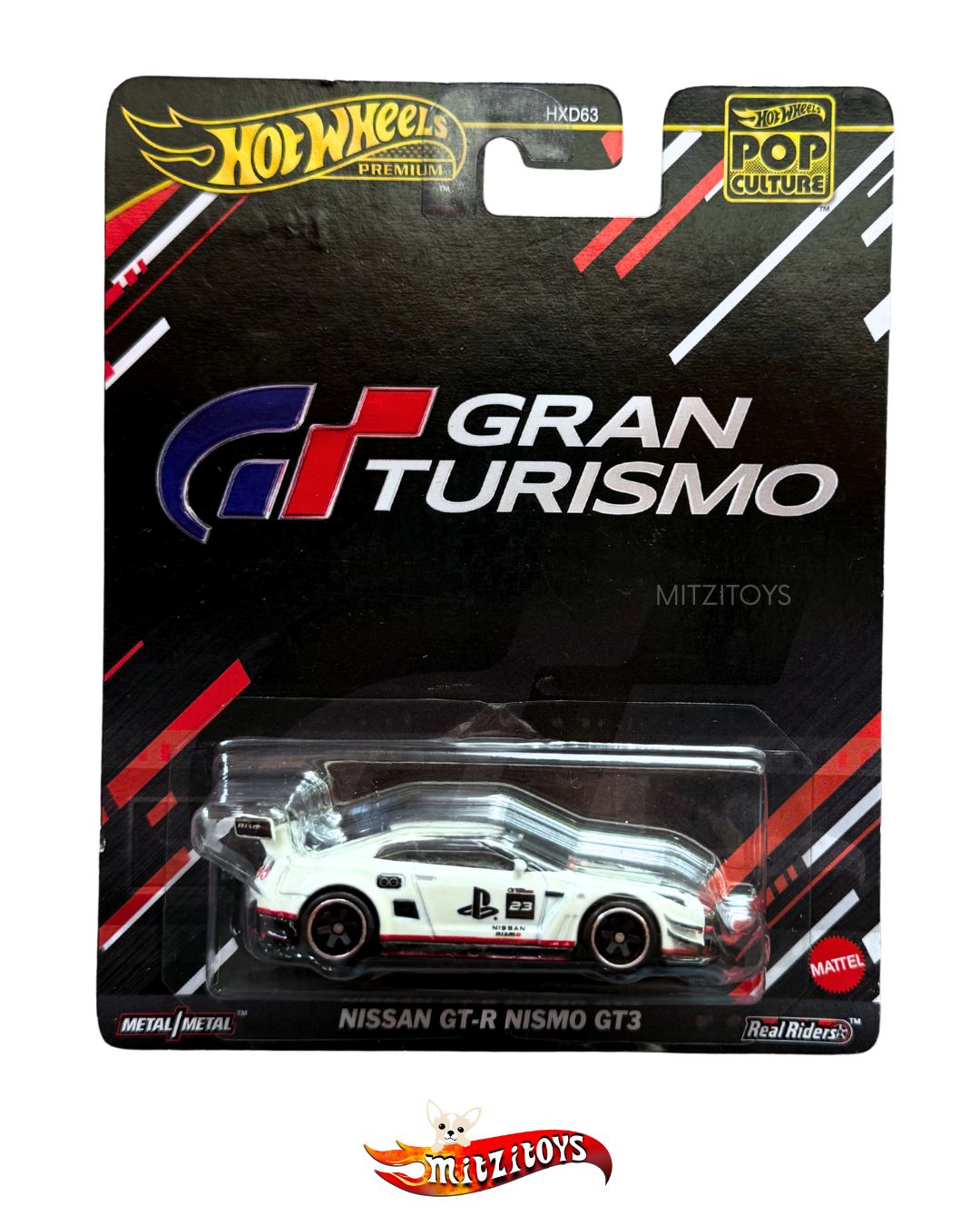 Nissan GT-R Nismo GT3 - Gran Turismo - Hot Wheels Premium Pop Culture