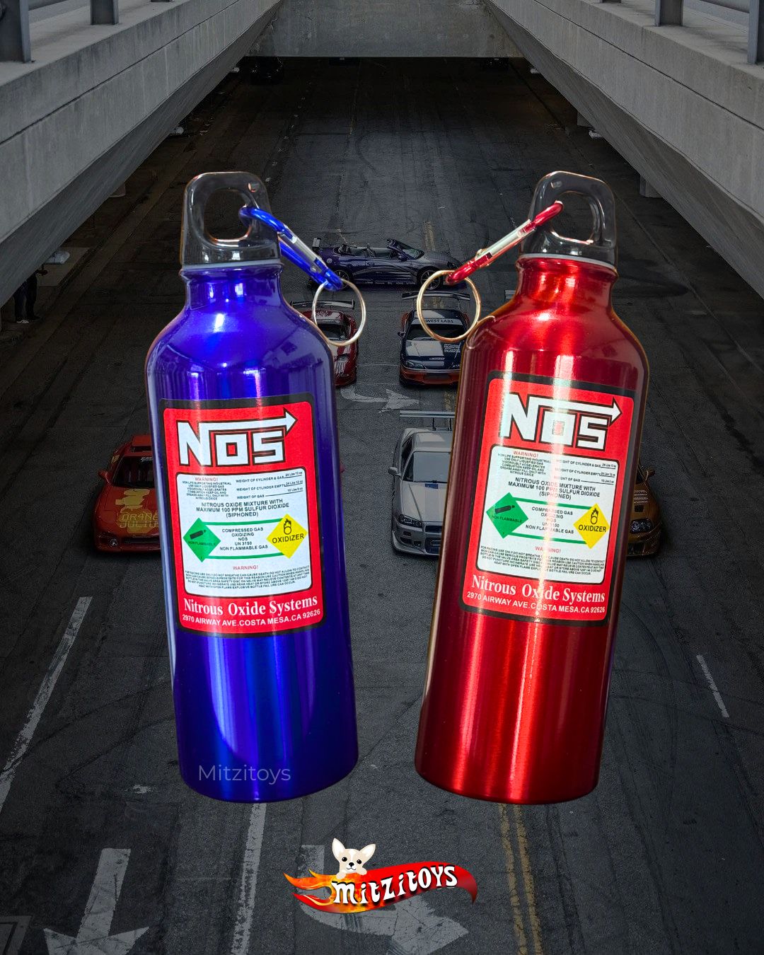 Termo Cilindro de Óxido Nitroso NOS 500 ml