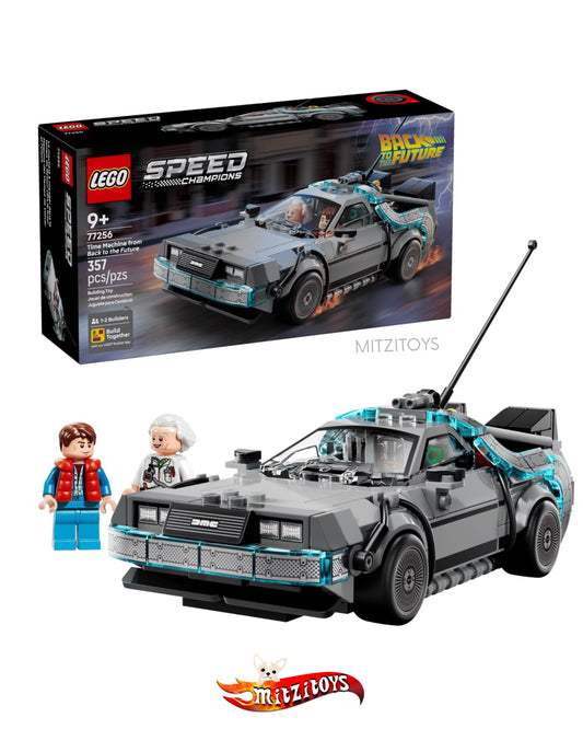 DeLorean Time Machine Back to the future - LEGO Speed Champions - Set de construcción