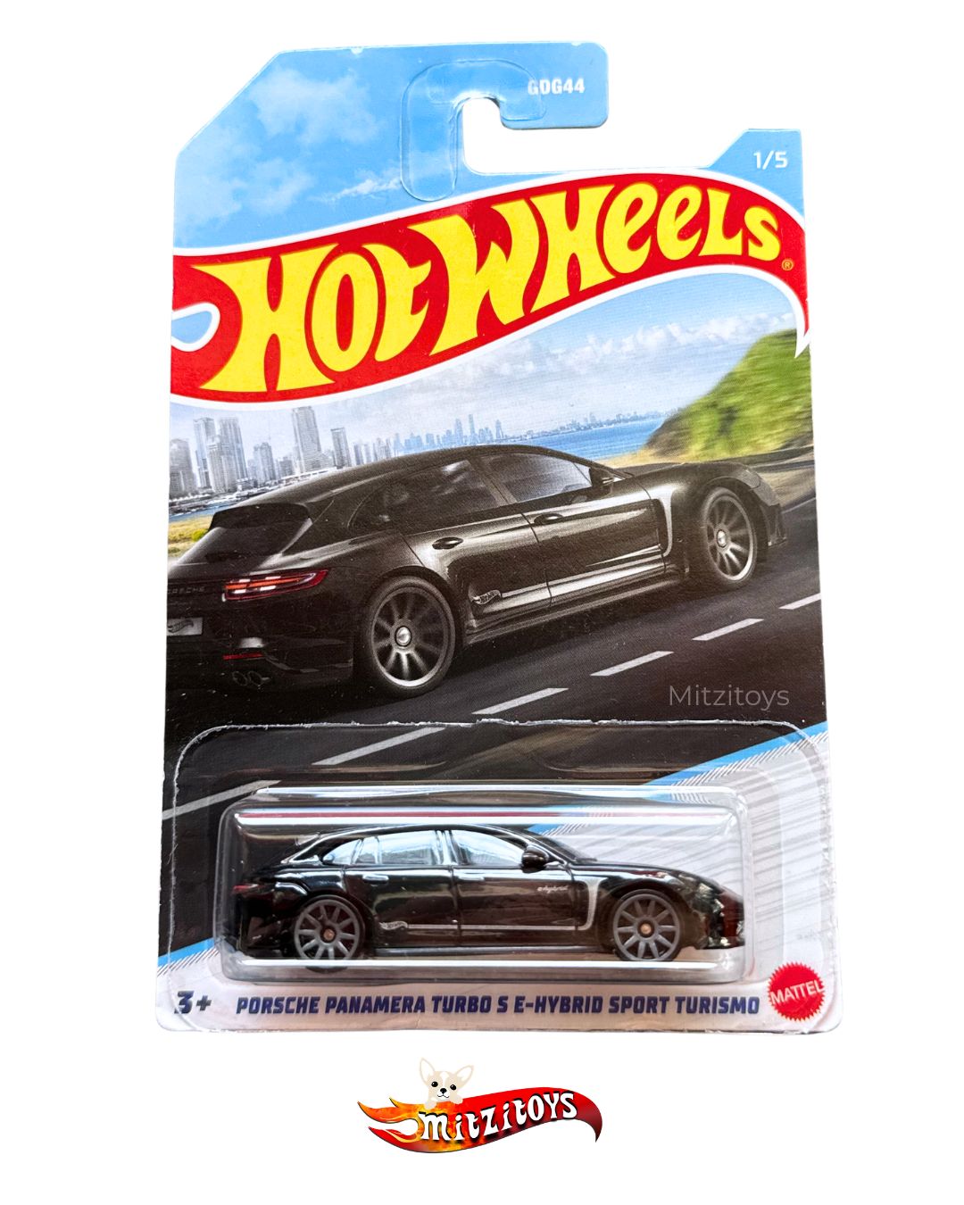 Porsche Panamera Turbo S E-Hybrid Sport Turismo (1/5) - Hot Wheels Silver