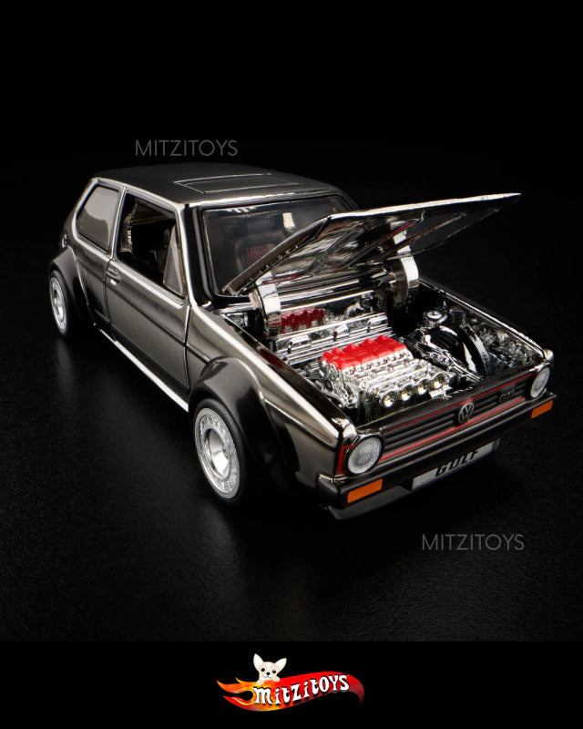 1976 Volkswagen Golf GTI MK1 Plateado - Hot Wheels Premium - Red Line Club (RLC)