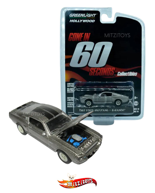 1967 Ford Mustang "Eleanor" - GreenLight Hollywood: Gone in 60 Seconds