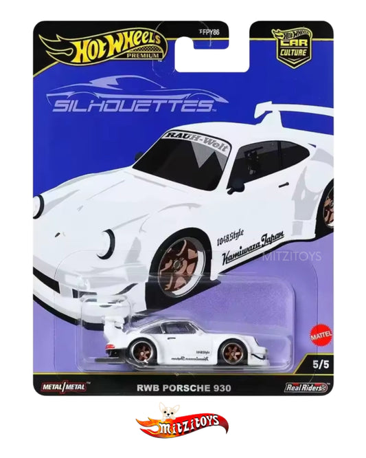 RWB Porsche 930 RAUH-Welt Begriff - Hot Wheels Premium - Car Culture Silhouettes  5/5