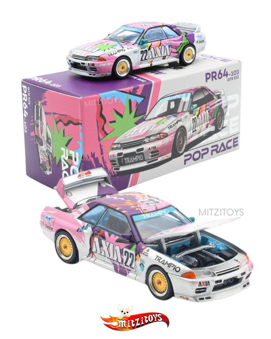Skyline GT-R (R32) "Axia" - Pop Race (PR64-103)