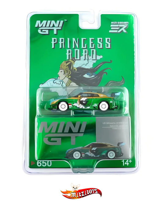 LB-Silhouette WORKS GT Nissan 35GT-RR - Mini GT: Princess Roro (#650)