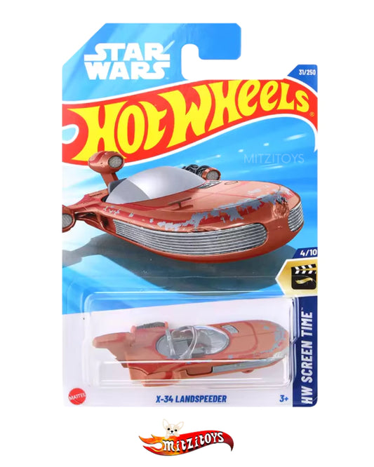 X-34 Landspeeder Star Wars - Hot Wheels Basico - Screen Time