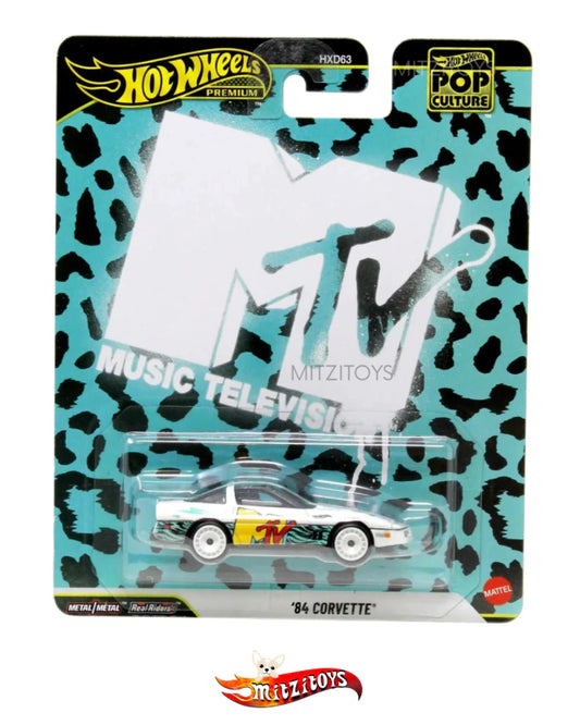 '84 Corvette - Hot Wheels Premium: Pop Culture - MTV