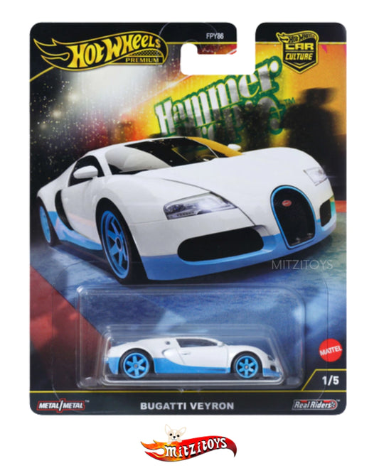 Bugatti Veyron Hammer - Hot Wheels Premium - Car Culture Hammer Drop 1/5