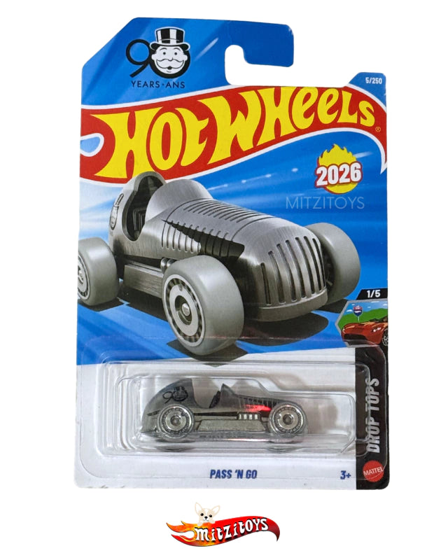 Pass 'N G0 90 Years of Monopoly - Hot Wheels - Drop Tops (1/5)