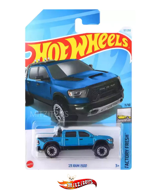 '23 RAM 1500 Azul - Hot Wheels Basico