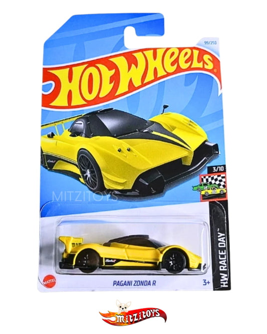 Pagani Zonda R Amarillo - Hot Wheels Basico