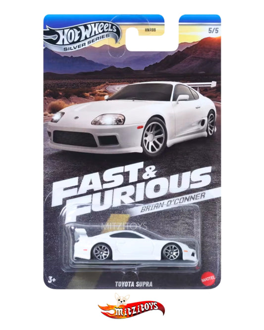 Toyota Supra Brian O'Conner - Hot Wheels Silver Series - Fast & Furious 5/5