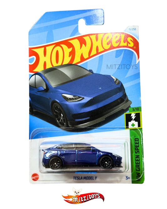 Tesla Model Y - Hot Wheels: HW Green Speed (3/10)