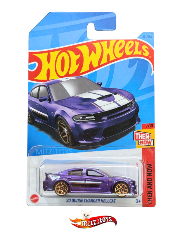 '20 Dodge Charger Hellcat - Hot Wheels Then and Now (2024)