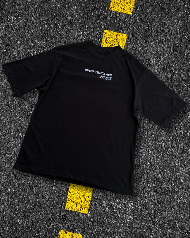 Playera Porsche 911 GT3 RS Oversize - Colección Mitzitoys - Streetwear