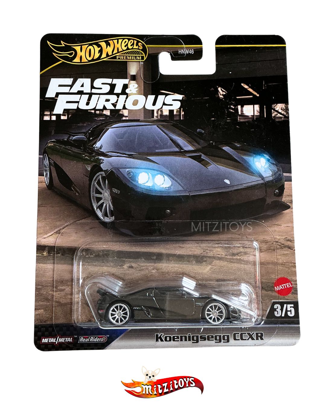 Koenigsegg CCXR (3/5) - Fast & Furious - Hot Wheels Premium