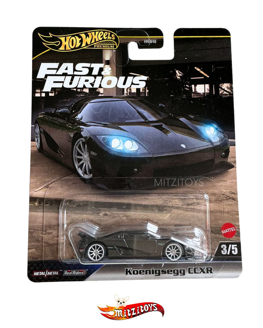 Koenigsegg CCXR (3/5) - Fast & Furious - Hot Wheels Premium