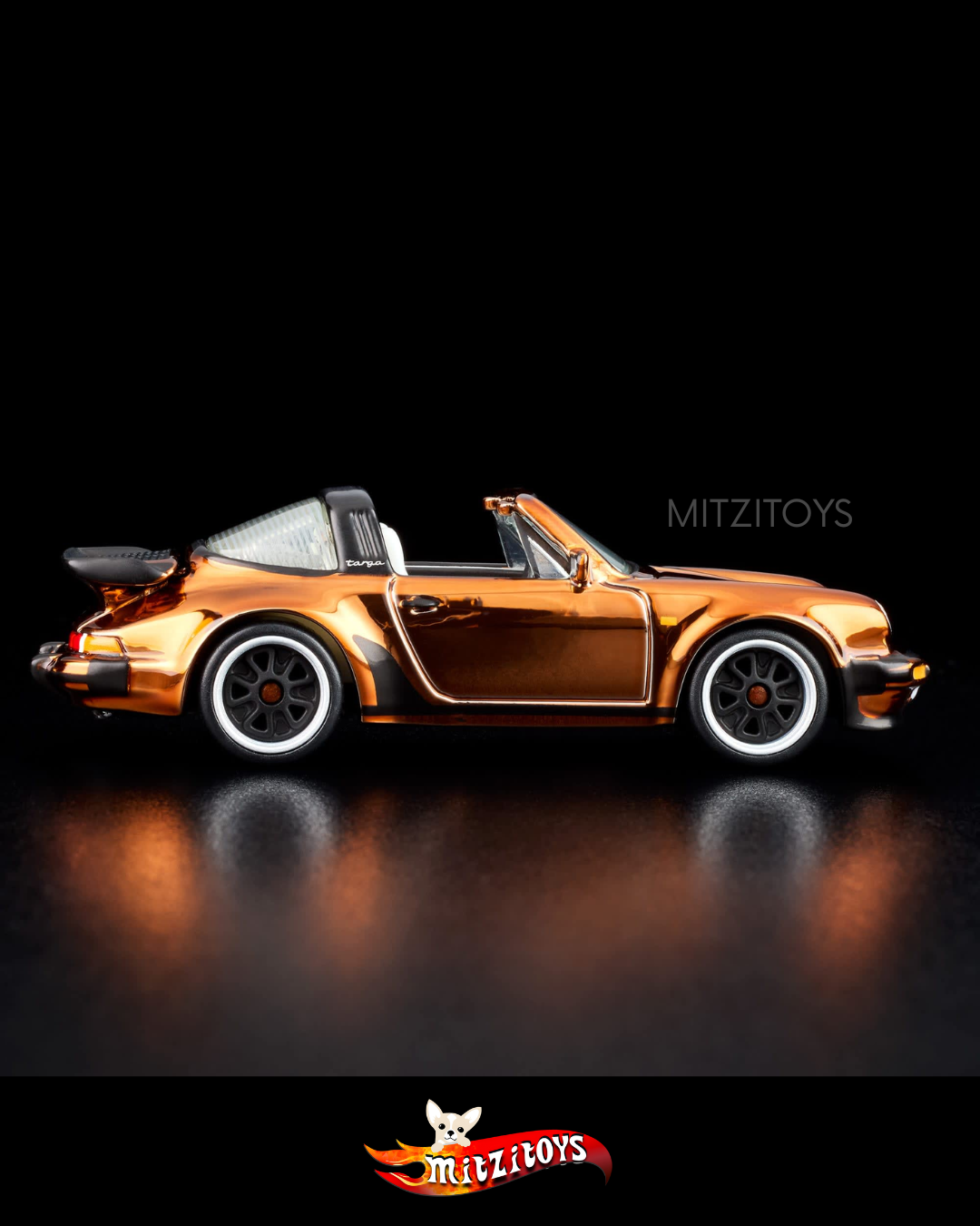 Porsche 911 Turbo 3.3 Targa, Red Line Club (RLC) Exclusive Color Cobre
