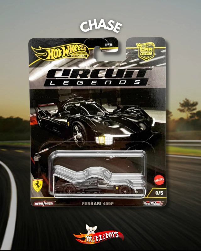 Ferrari 499P CHASE - Hot Wheels Premium Circuit Legends 2024 (#0/5)