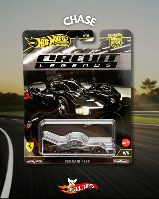 Ferrari 499P CHASE - Hot Wheels Premium Circuit Legends 2024 (#0/5)