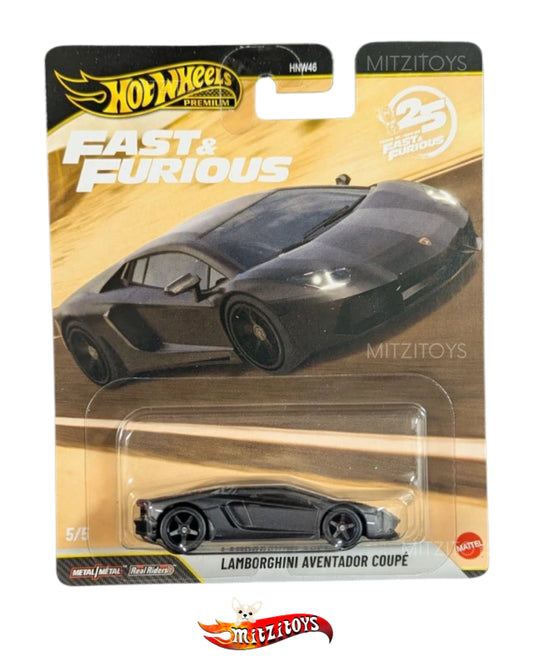 Lamborghini Aventador Coupé - Hot Wheels Premium - Fast & Furious (5/5)