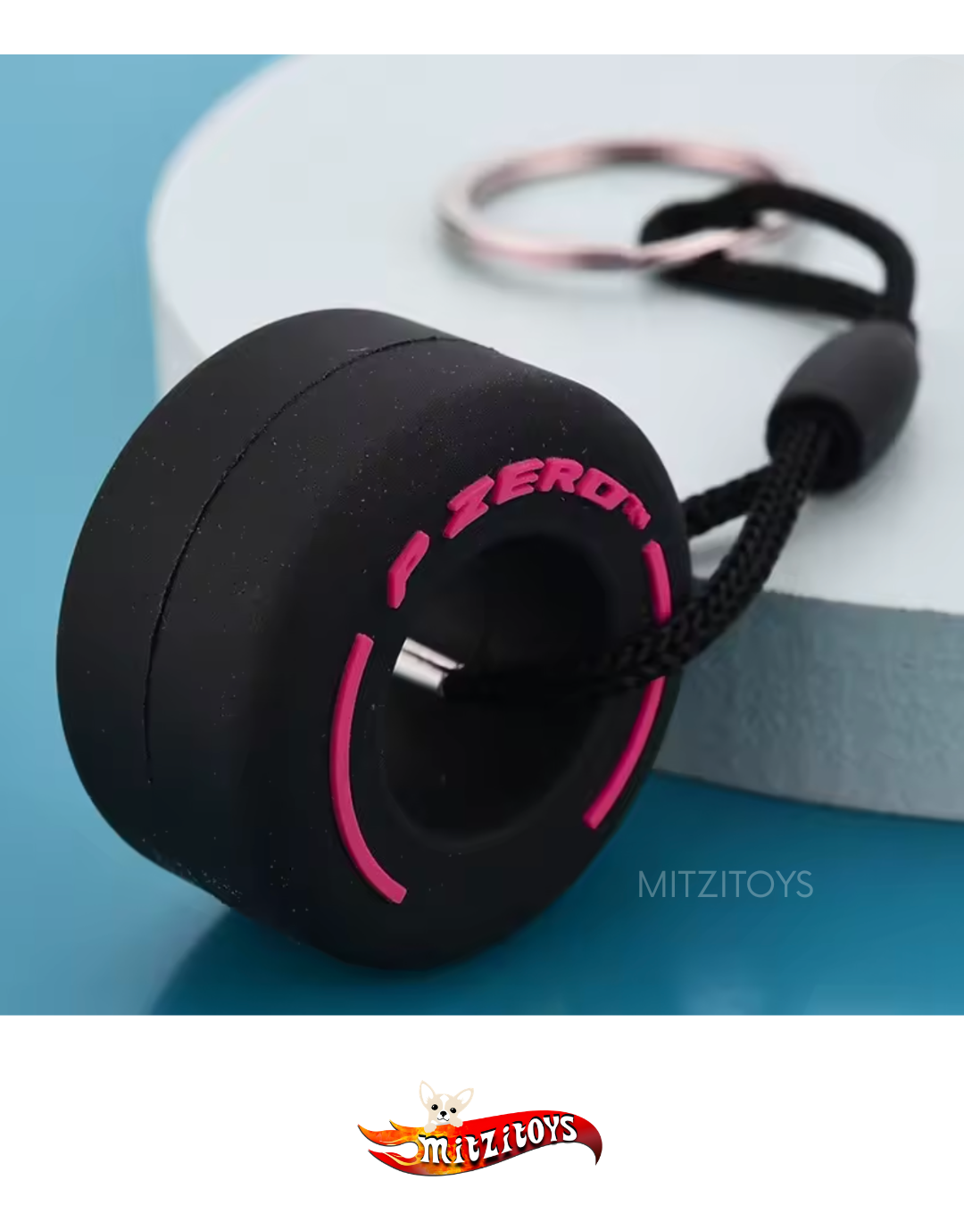 Llavero Llanta Formula 1 Pirelli P Zero  (Varios Colores)