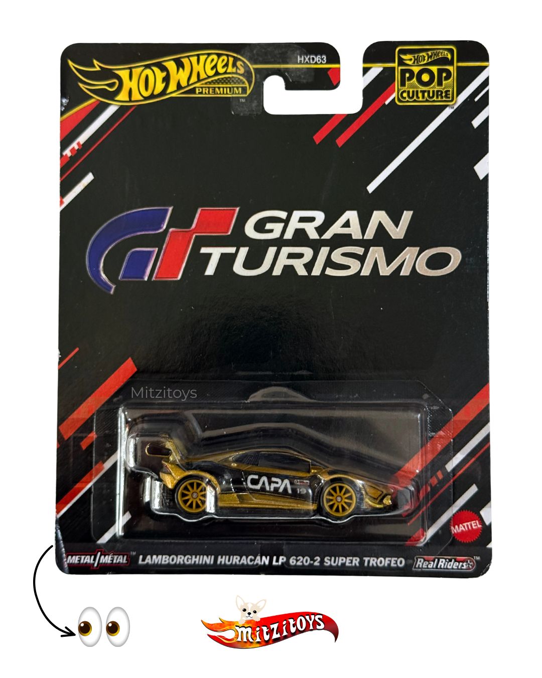 Lamborghini Huracán LP 620-2 Super Trofeo - Pop Culture Gran Turismo - Hot Wheels Premium