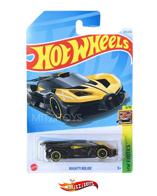 Bugatti Bolide Amarillo - Hot Wheels Basico