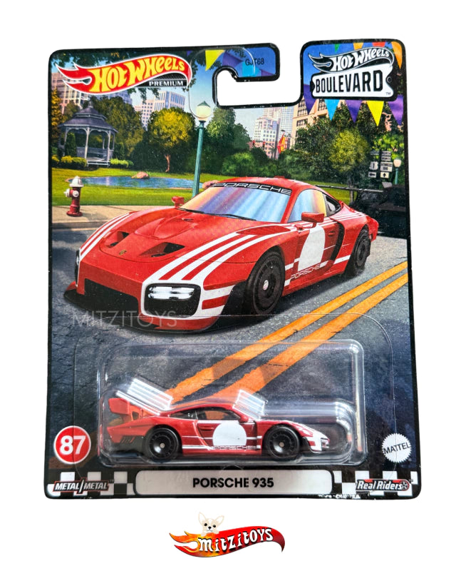 Porsche 935 Red - Hot Wheels Premium - Boulevard #87