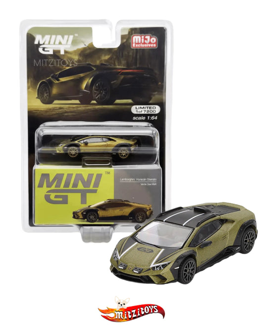 Lamborghini Huracán Sterrato - Mini GT - Mijo Exclusives (Verde Gea Matt)