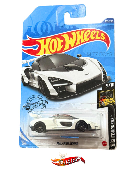 McLaren Senna Blanco - Hot Wheels - Nightburnerz (9/10)