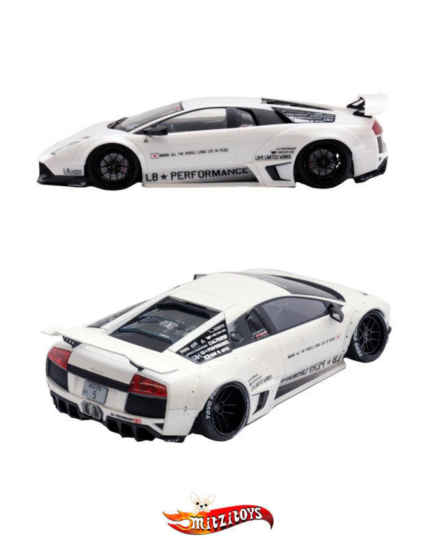 LB-Works Lamborghini Murciélago - Aoshima 1:24 (Liberty Walk Japan Exclusive)