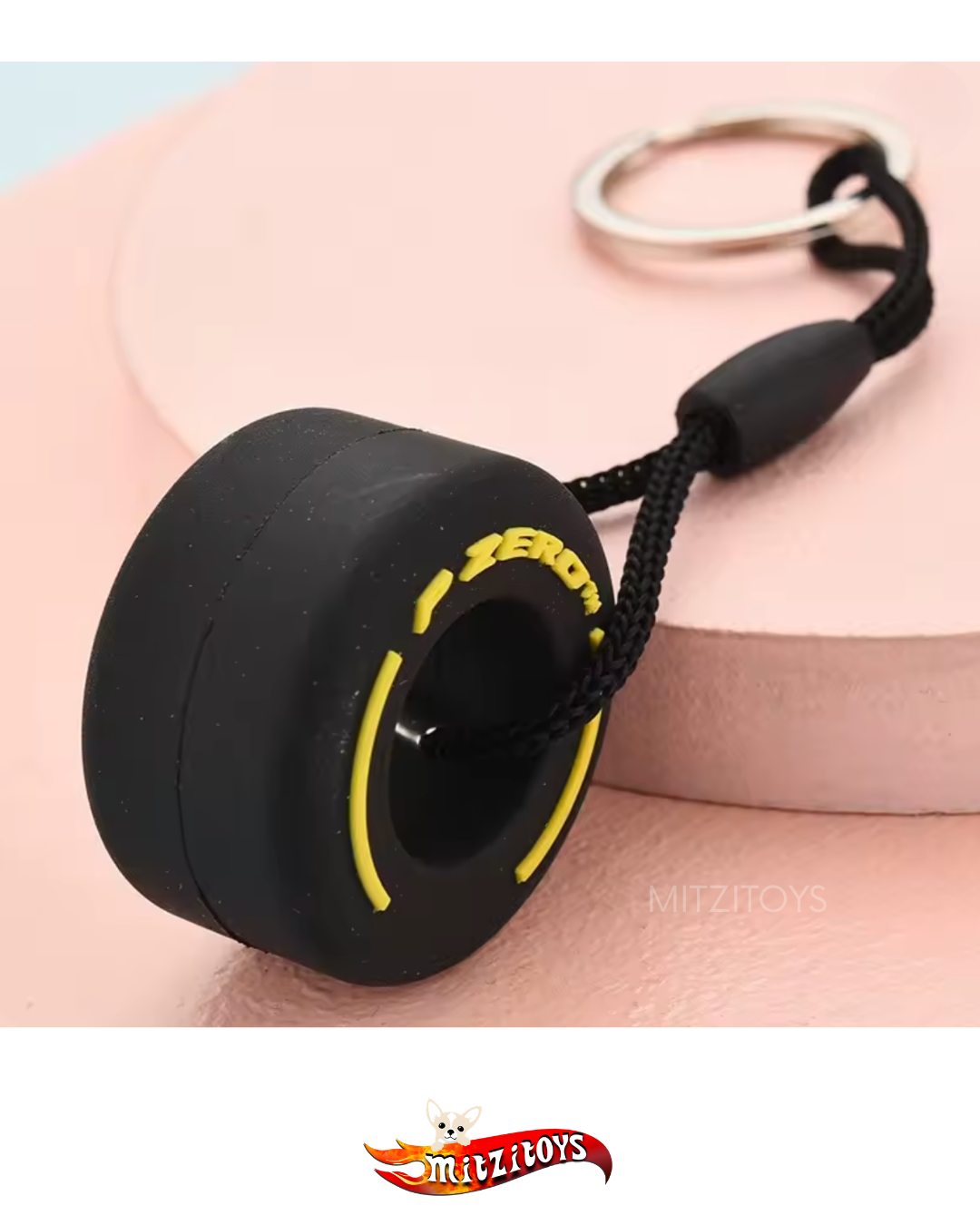 Llavero Llanta Formula 1 Pirelli P Zero  (Varios Colores)