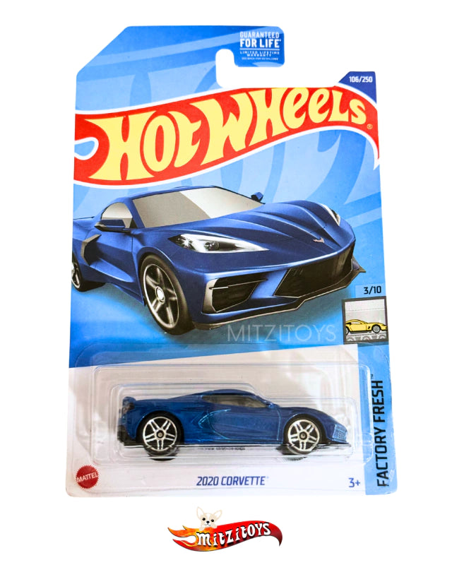 2020 Corvette - Hot Wheels (Factory Fresh 3/10) - Azul Metálico
