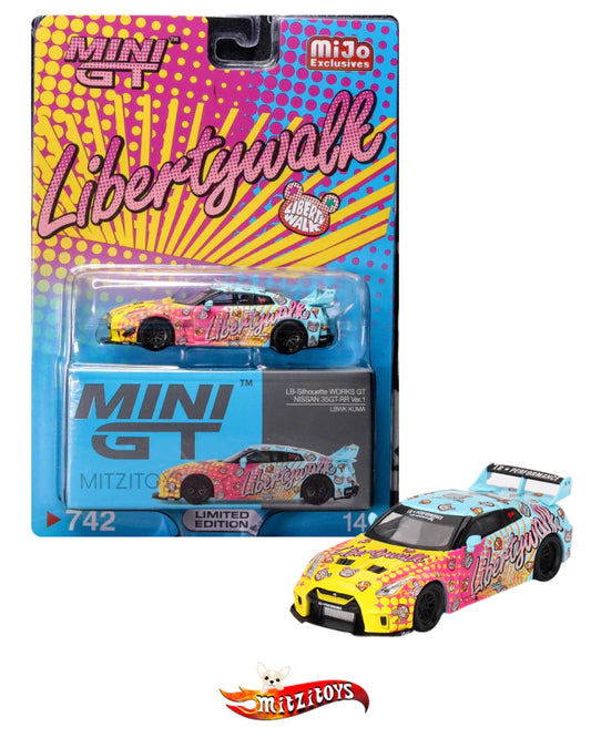 LBWK NISSAN GTR R35 KUMA Silhouette WORKS GT - Mini GT (#742)