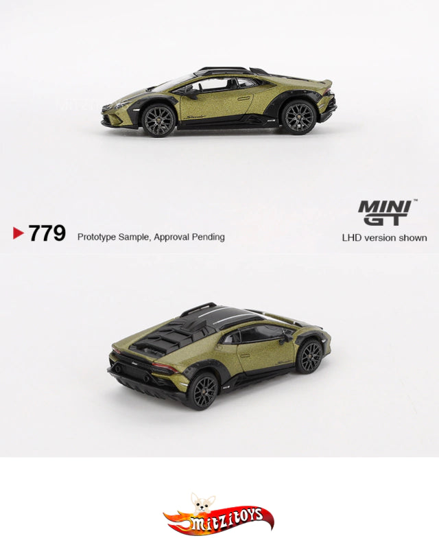 Lamborghini Huracán Sterrato - Mini GT - Mijo Exclusives (Verde Gea Matt)