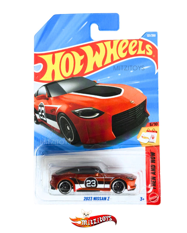 2023 Nissan Z Naranja - Hot Wheels - Then and Now (5/10)