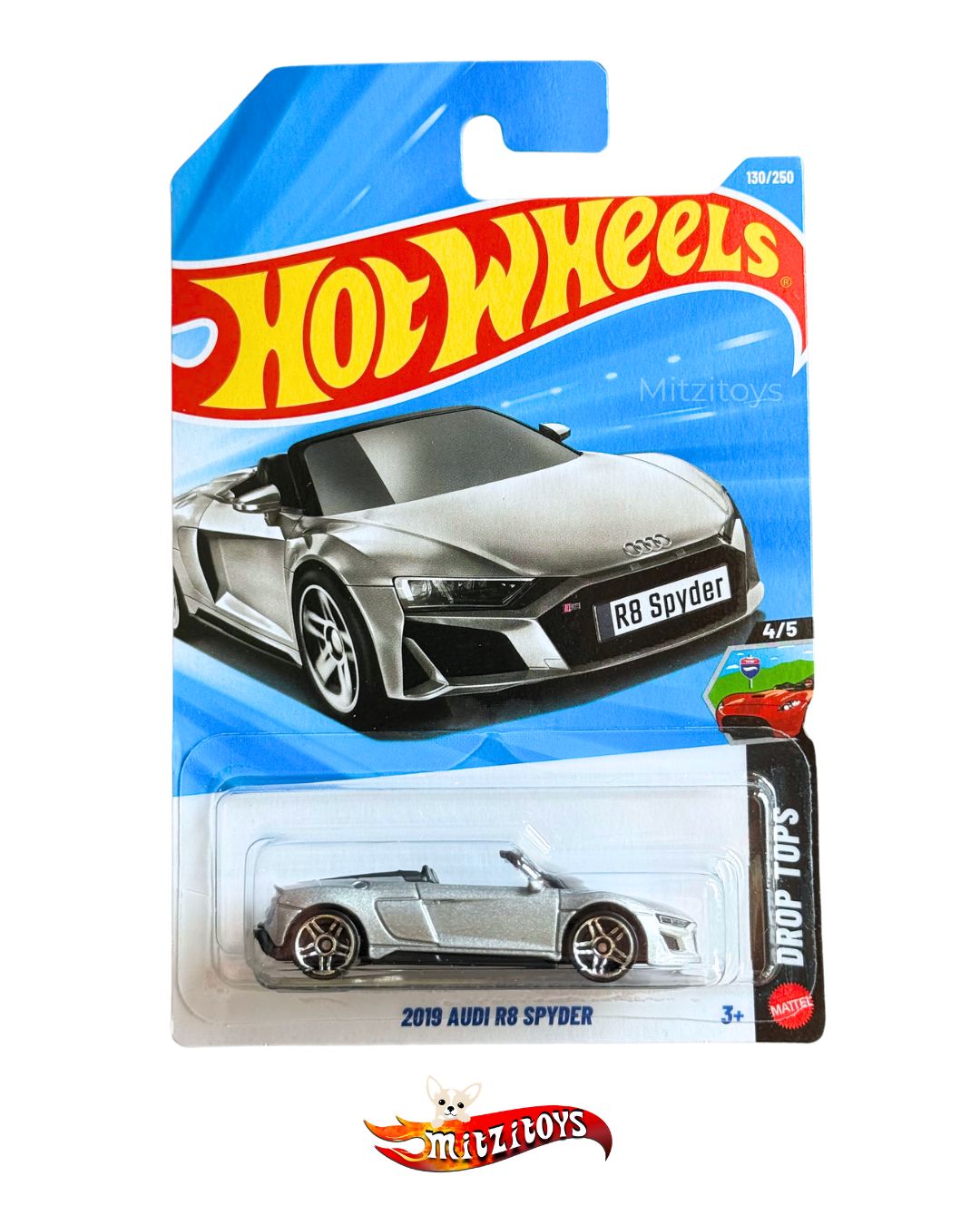 2019 Audi R8 Spyder - Hot Wheels (HW Drop Tops 130/250)