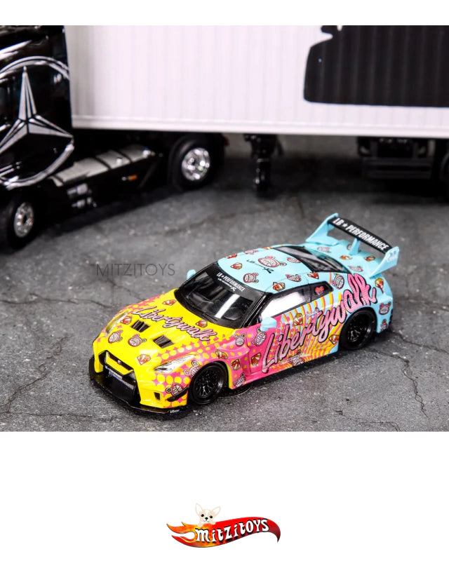 LBWK NISSAN GTR R35 KUMA Silhouette WORKS GT - Mini GT (#742)